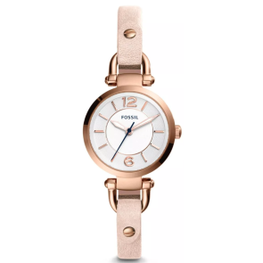 Correa de reloj Fossil ES4340 Cuero Rosa 8mm